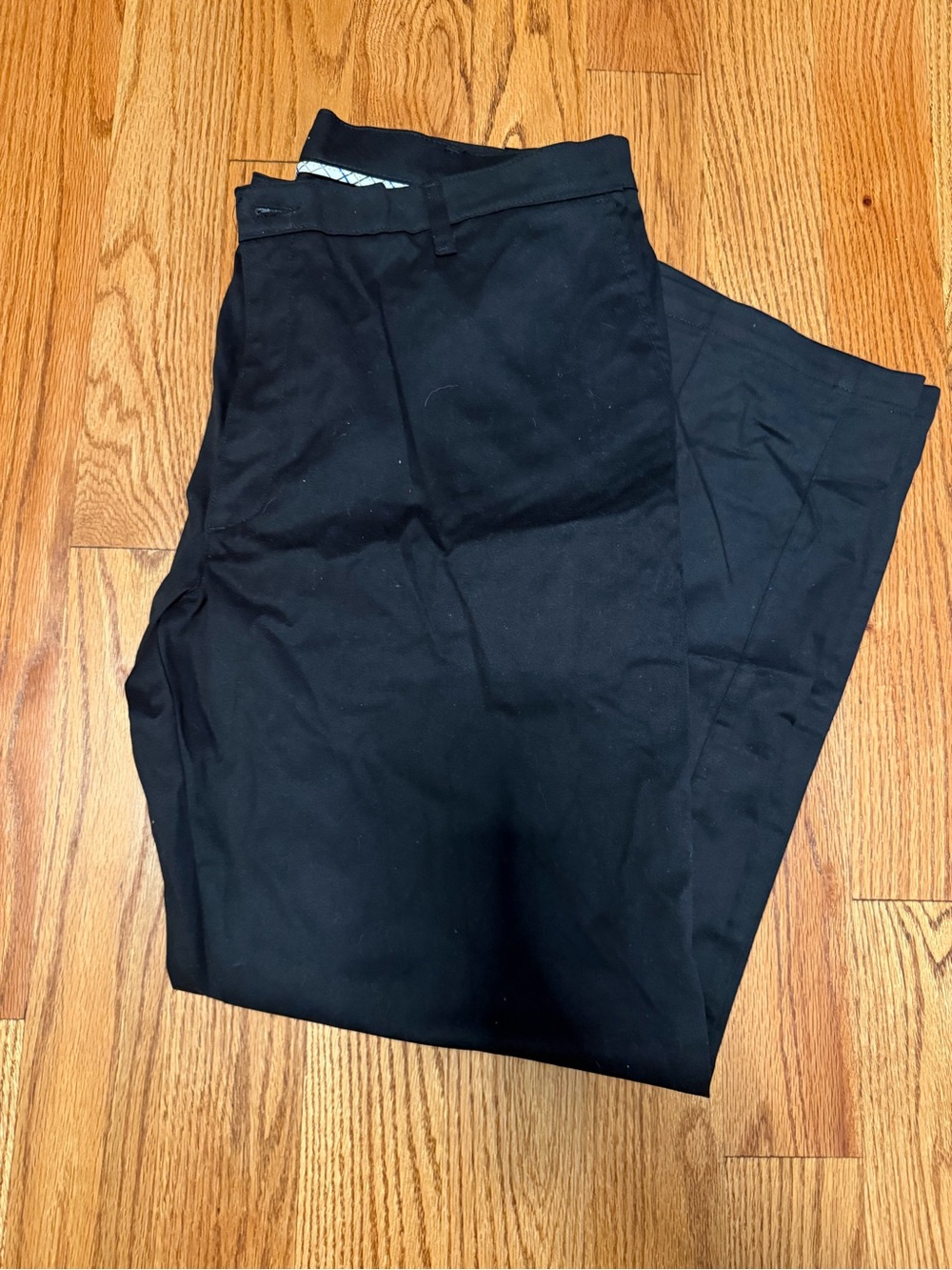 Black Men's Dress Pants - Tailored Straight